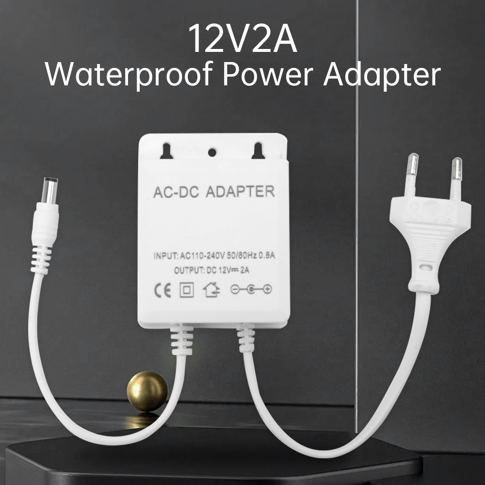 Outdoor Power Port - DC12V 2A EU 플러그 어댑터 보안