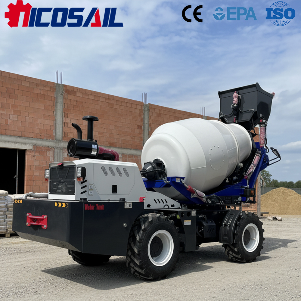 Concrete Mixer Small - 소형 콘크리트 믹서 CE 인증 유로