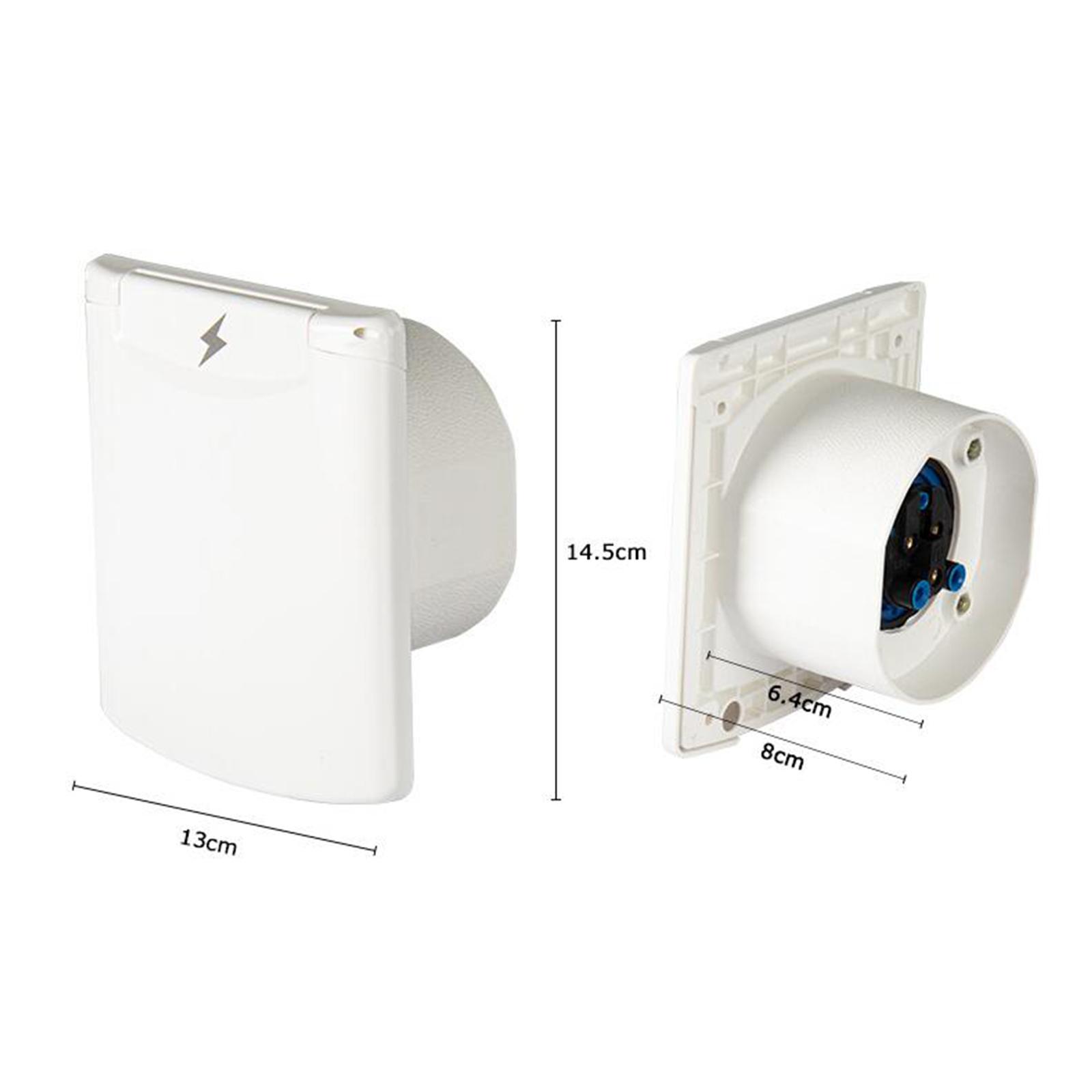 Outdoor Power Socket With Lock - RV 전원 소켓 외부 16A 야외