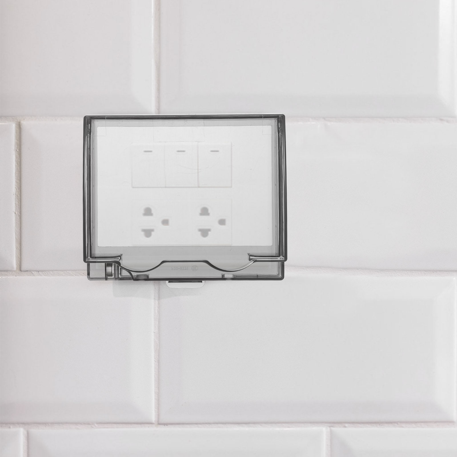 Outdoor Power Socket With Lock - 86 유형 접착 방수 소켓 커버