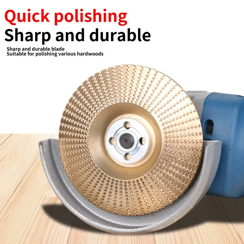 Stump Grinder Attachment - 3Pcs 목재 조각 연삭 디스크 휠