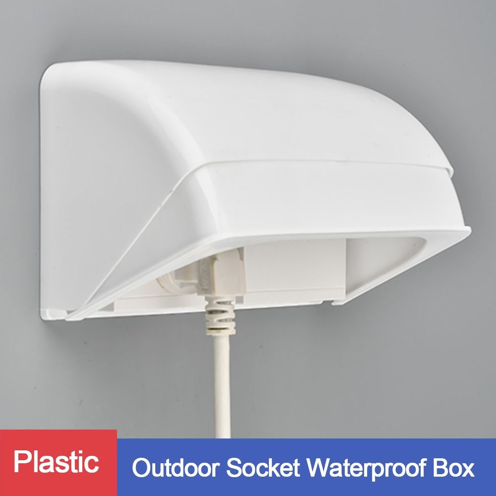 Outdoor Power Port - 1Pcs 야외 소켓 방수 상자 전기