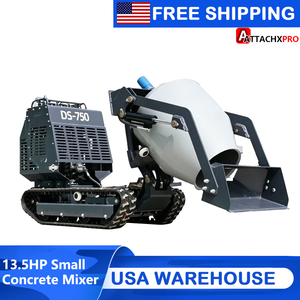 Concrete Mixer Small - 공장 직송 13.5마력 가스 엔진 소형