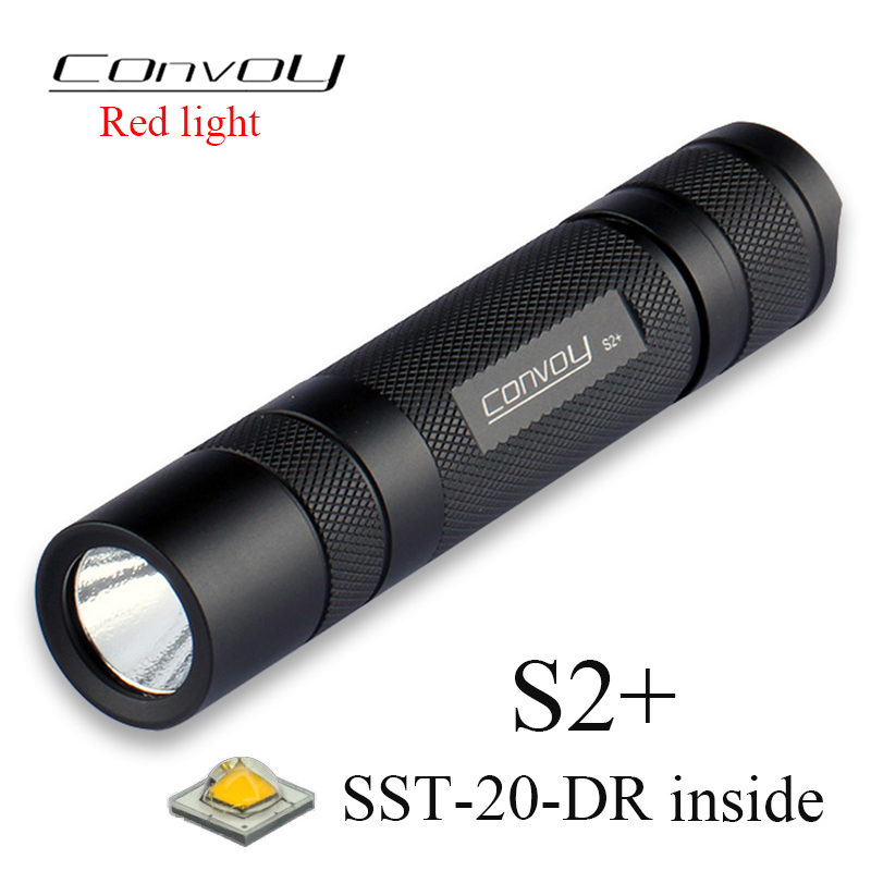 Outdoor Power Plus - 레드 라이트 Convoy S2 Plus SST-20-DR