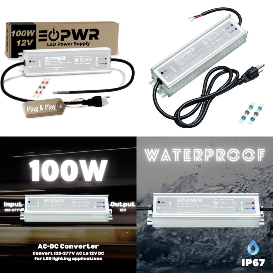 Outdoor Power Supply - LED 드라이버 방수 IP67 전원 공급