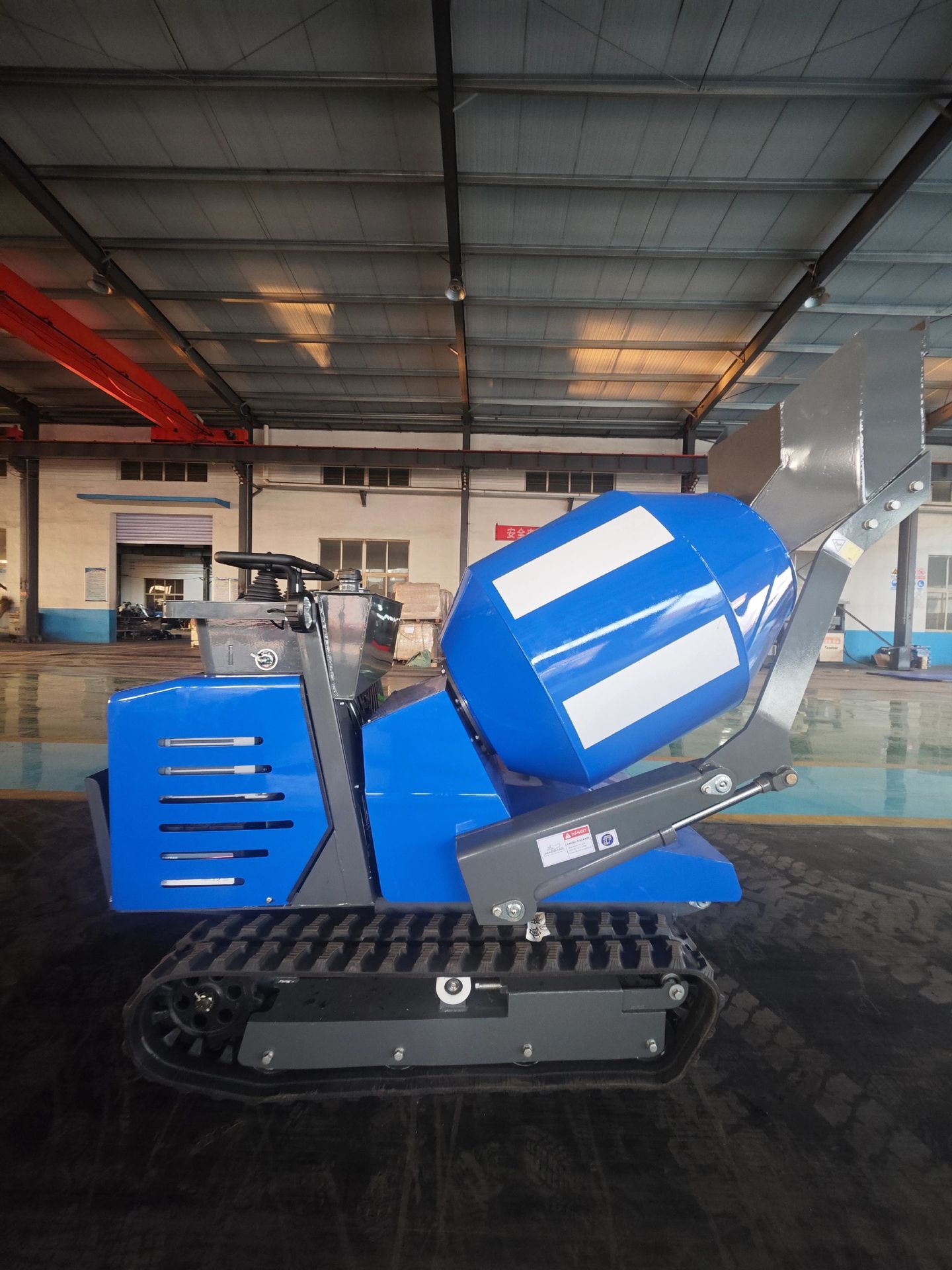 Concrete Mixer Small - 마이크로 콘크리트 믹서기 자가 적재 크롤러형