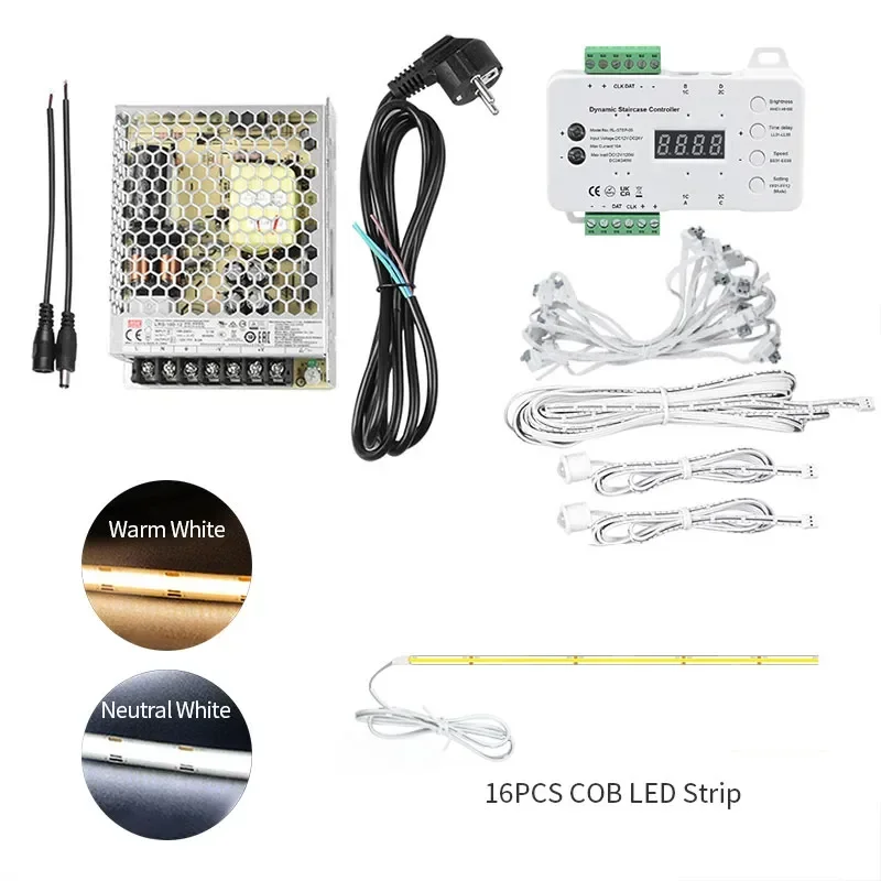 Outdoor Power Group - 스텝-05 16단계 20단계 계단 조명 컨트롤러