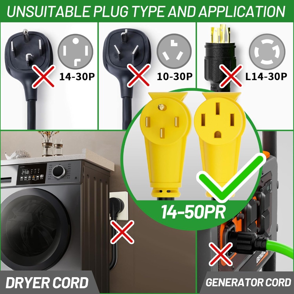 Outdoor Power Extension Cord - 정밀한 제작 기술 NEMA 14-50P -