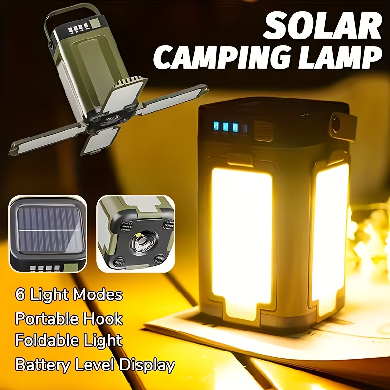 태양광 야외 휴대용 캠핑 조명, 태양열 충전 접이식 2 - Outdoor Power Bank 리뷰 및 가격