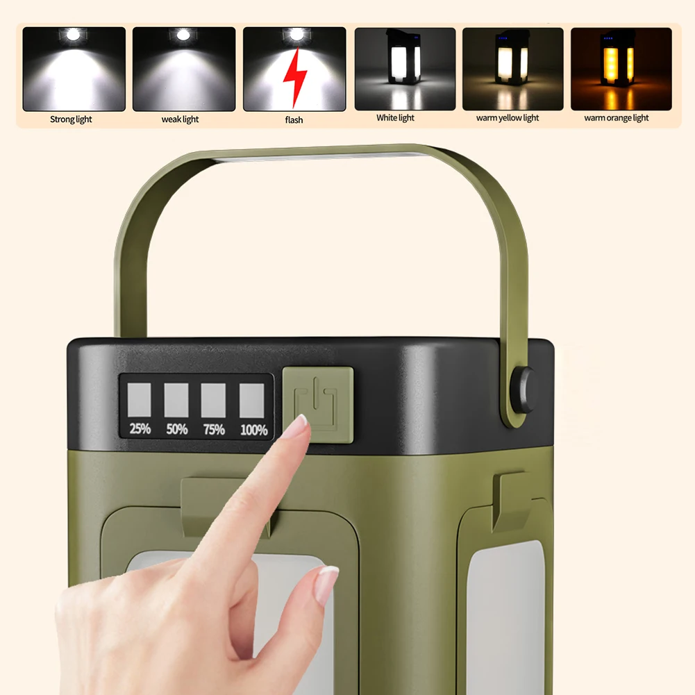 태양광 야외 휴대용 캠핑 조명, 태양열 충전 접이식 2 - Outdoor Power Bank 리뷰 및 가격