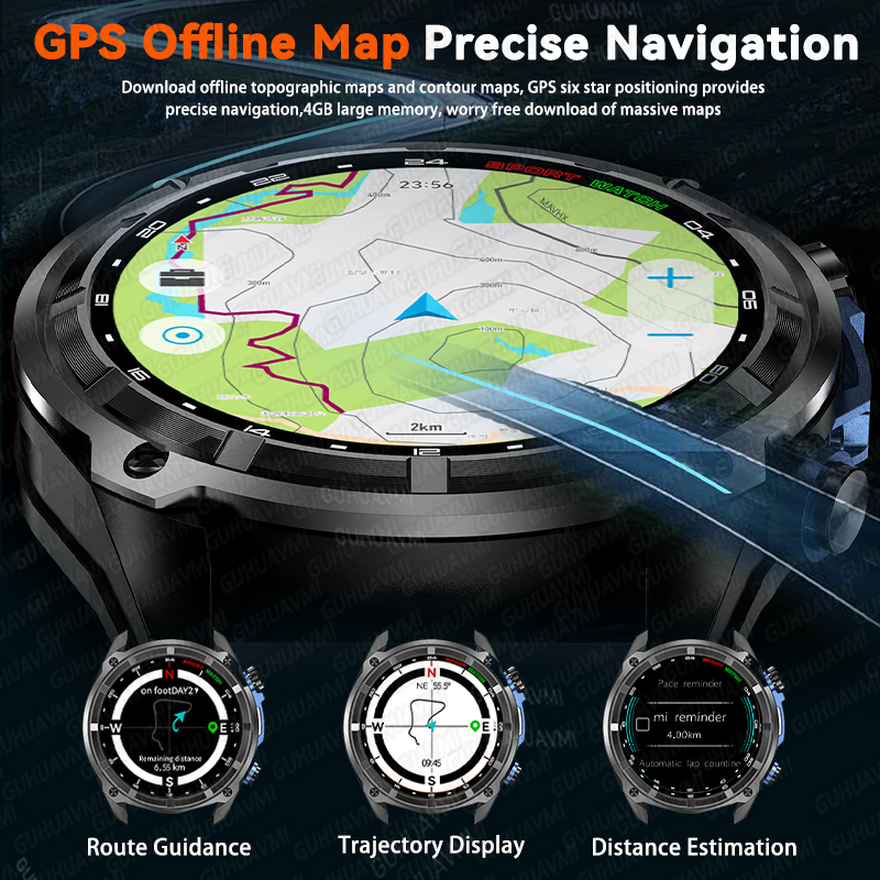 2026New TANK PRO 군용 GPS 스마트 시계 - Outdoor Power Meter Box 리뷰 및 가격