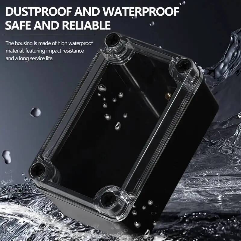 2pcs 투명 커버 방수 접합 상자 실내 야외 보안 카 - Outdoor Power Distribution Box 리뷰 및 가격