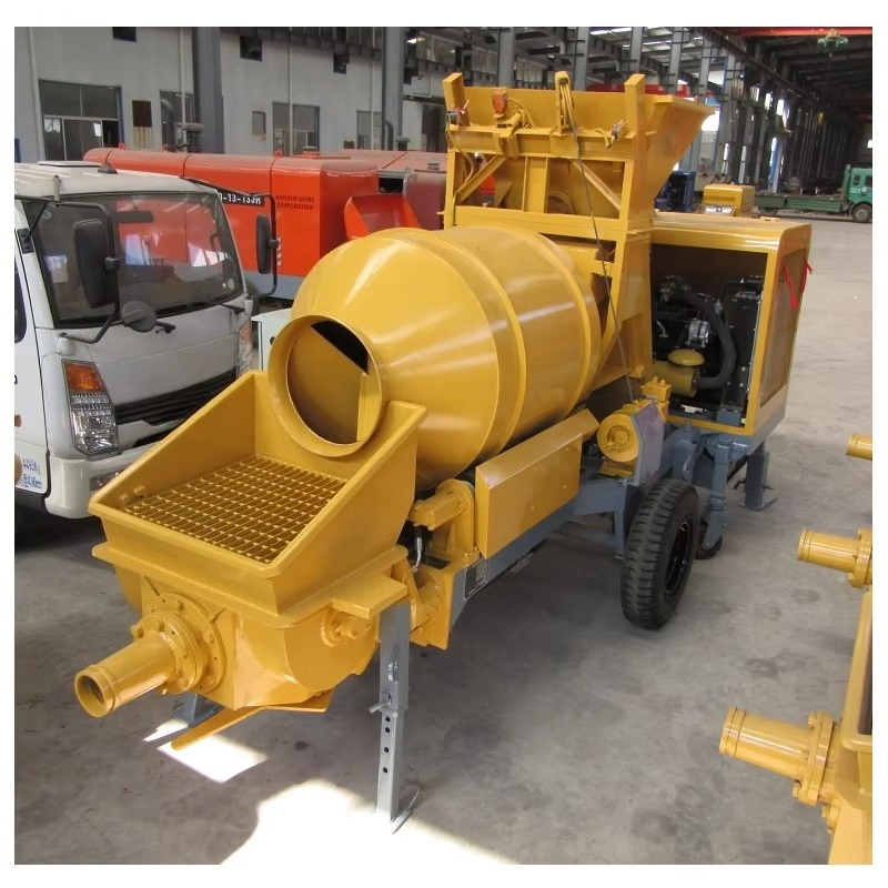 15m3/h 자가 적재 콘크리트 믹서 펌프 장착 이동식 - Concrete Mixer Small 리뷰 및 가격