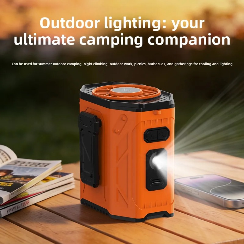 야외 작업용 쿨러 팬 3600mAh 충전식 허리/목걸이 - Outdoor Power Bank 리뷰 및 가격