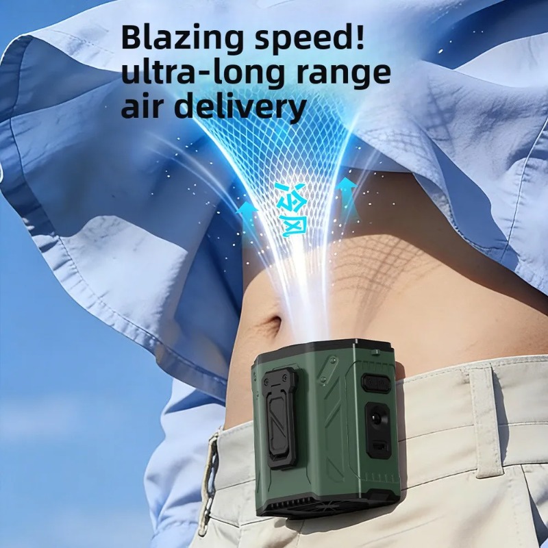 야외 작업용 쿨러 팬 3600mAh 충전식 허리/목걸이 - Outdoor Power Bank 리뷰 및 가격