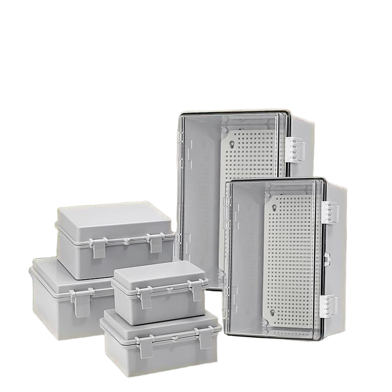 IP66 방수 전기 접속함, 회색/투명 PC 인클로저가 - Outdoor Power Distribution Box 리뷰 및 가격