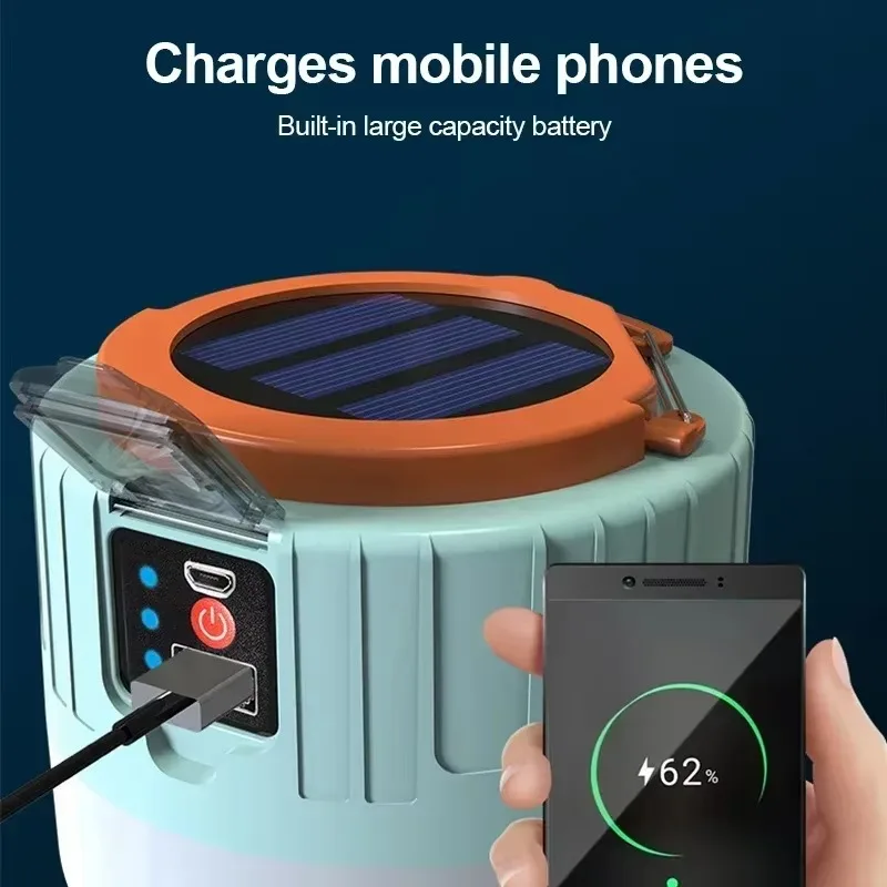 태양열 캠핑 랜턴 충전식 LED 휴대용 작업등 리모컨  - Outdoor Power Bank 리뷰 및 가격