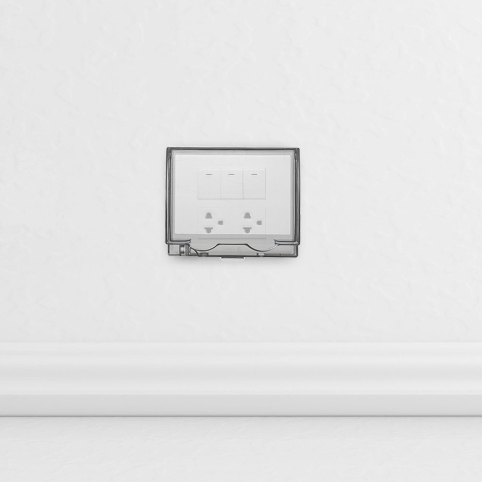 86 유형 접착 방수 소켓 커버 욕실 잠금 상자 방수  - Outdoor Power Socket With Lock 리뷰 및 가격