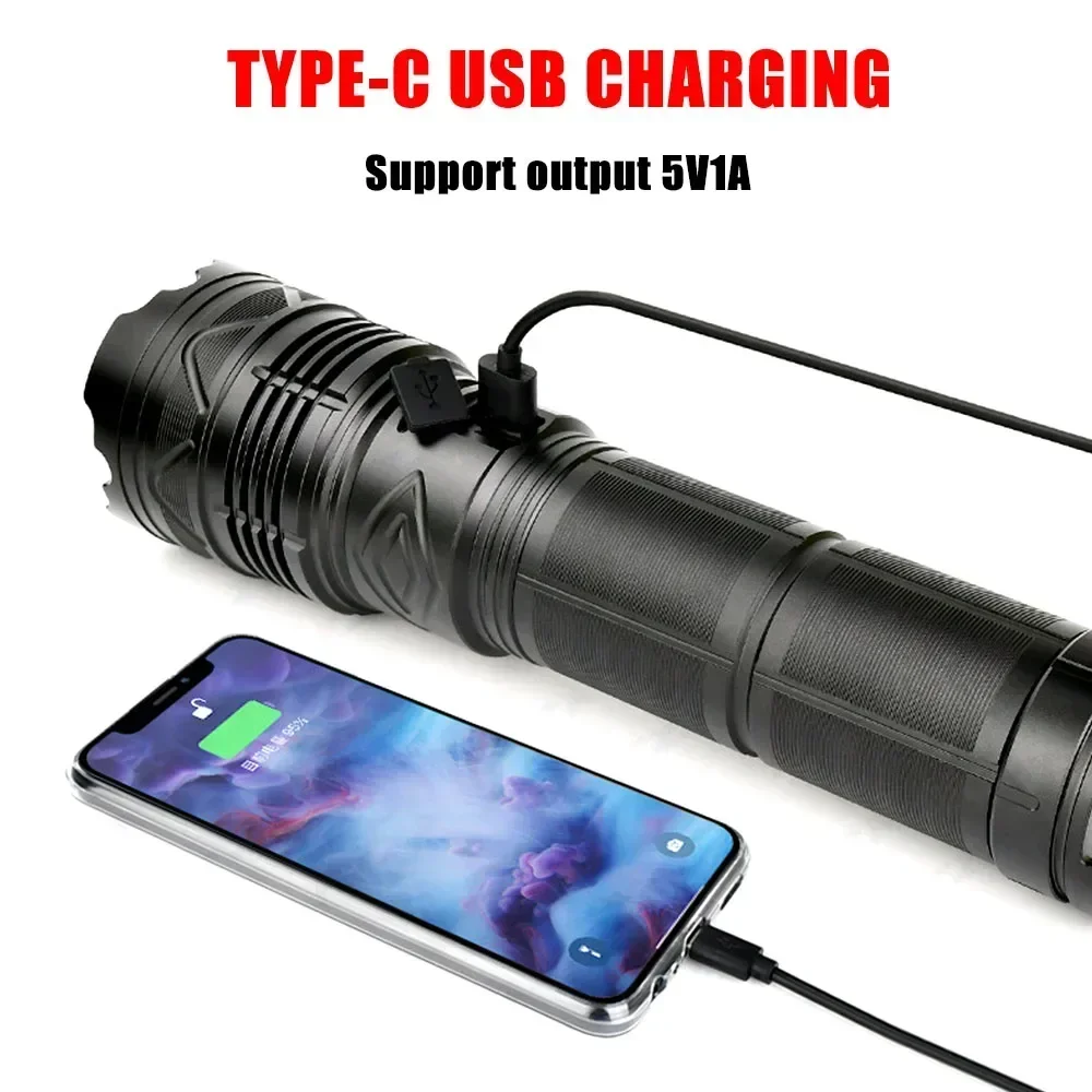 99000000LM 슈퍼 브라이트 LED 손전등 100 - Outdoor Power Bank 리뷰 및 가격