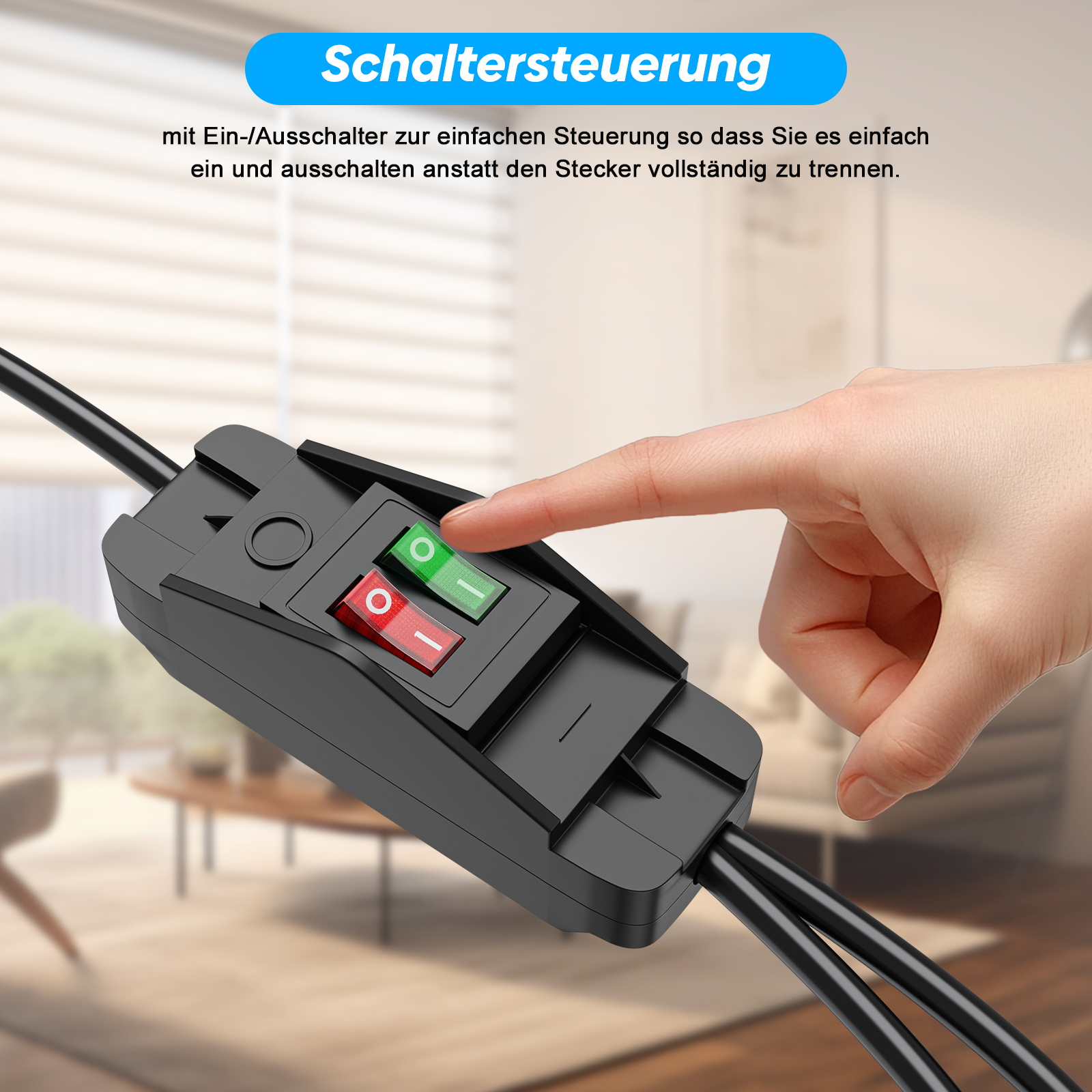 EU 플러그 연장 코드 ON/OFF 스위치 포함 0.4 - Outdoor Power Extension Cord 리뷰 및 가격