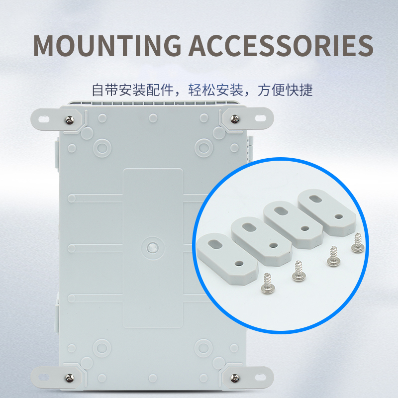 잠금 장치가 있는 실외 방수 접속 상자 투명 배전 상자 - Outdoor Power Socket With Lock 리뷰 및 가격