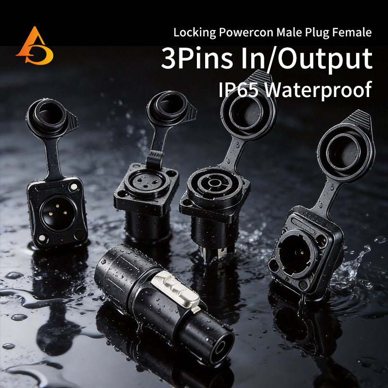 10개 방수 파워콘 트루 1 전원 커넥터 야외용 남성  - Outdoor Power Socket With Lock 리뷰 및 가격