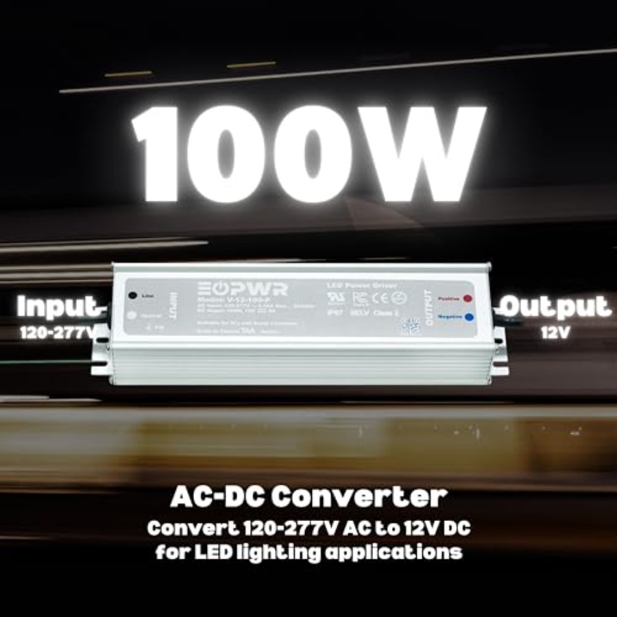 LED 드라이버 방수 IP67 전원 공급 장치 AC12 - Outdoor Power Supply 리뷰 및 가격