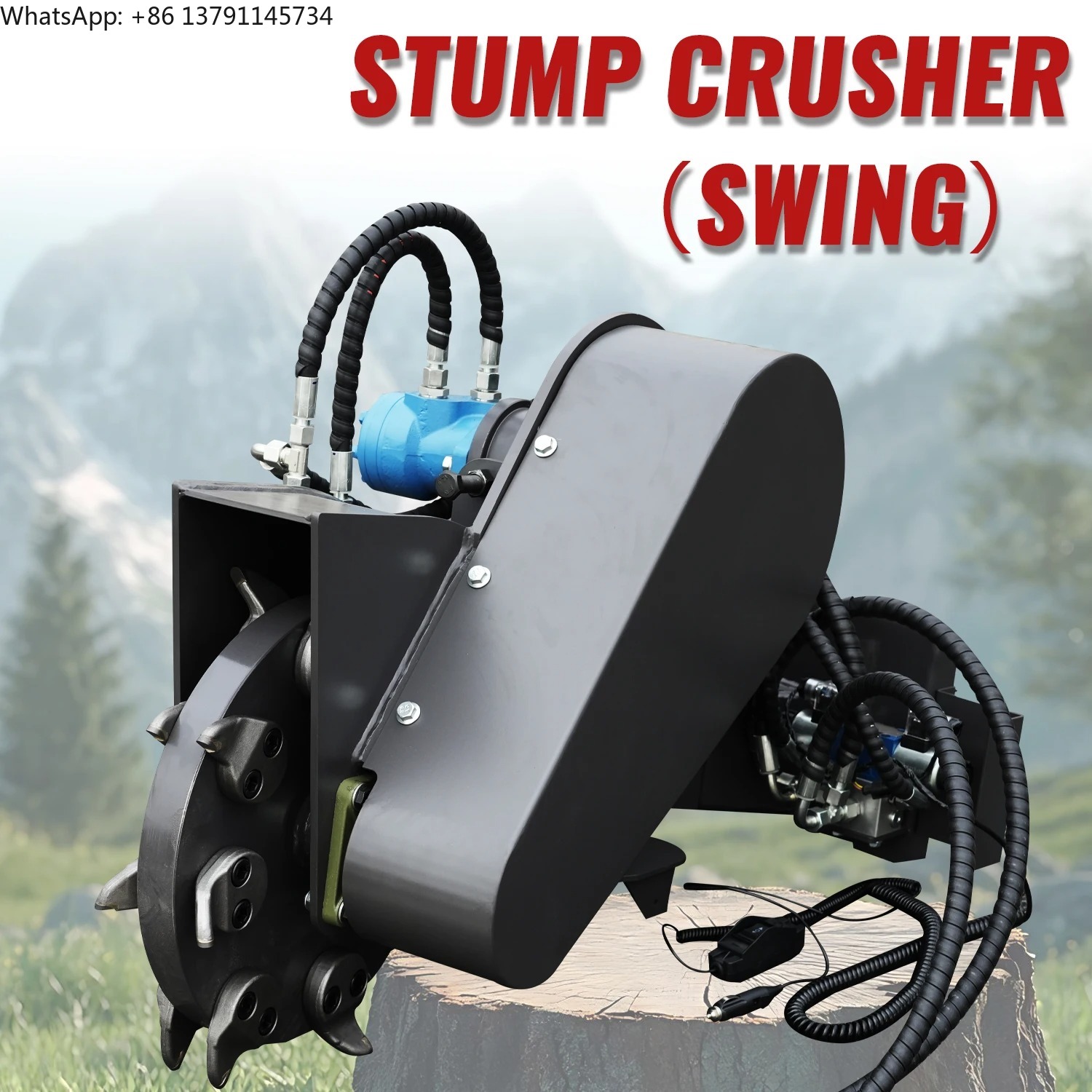 스템프 그라인더 어태치먼트는 스키드 스티어 로더용 어태 - Stump Grinder Attachment 리뷰 및 가격