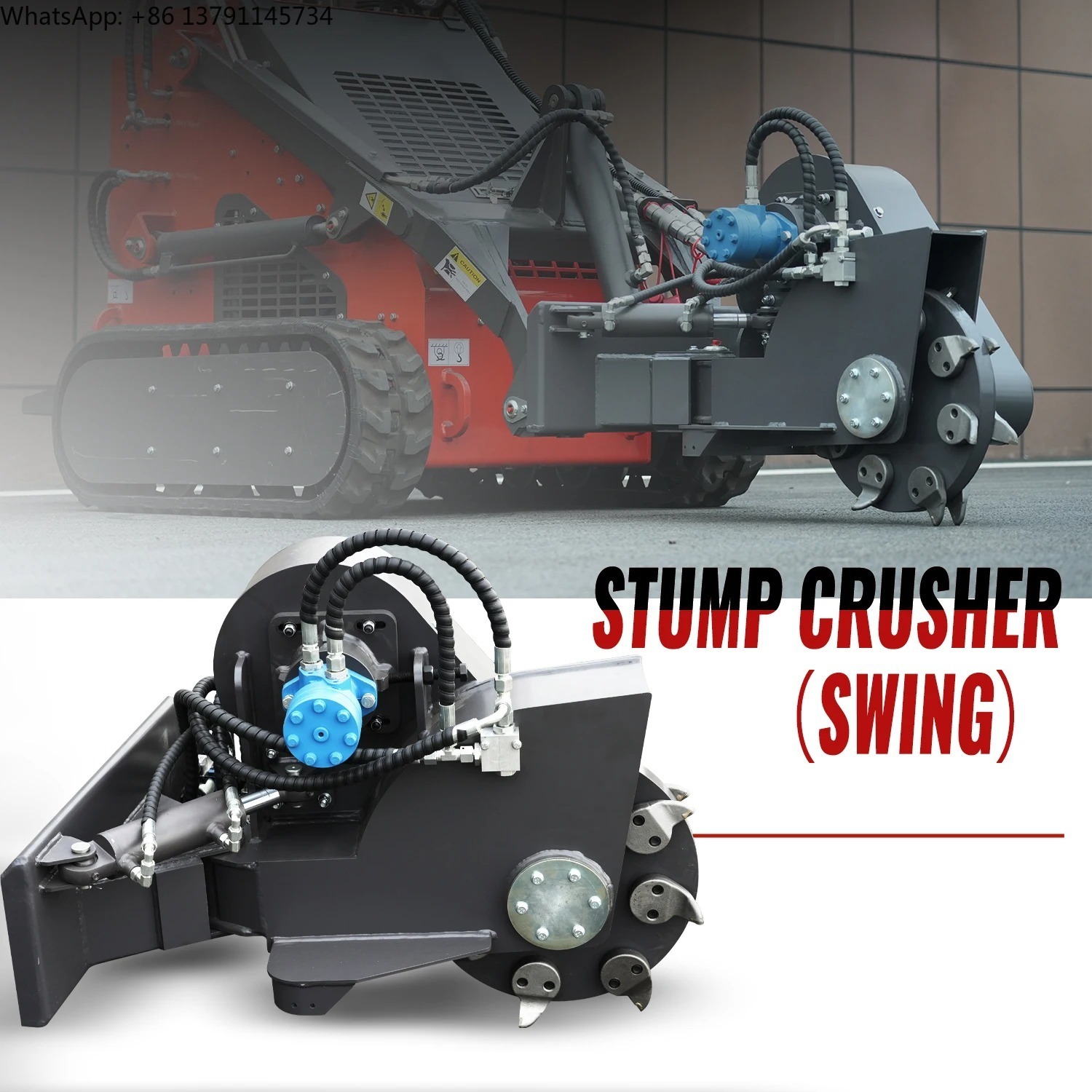 스템프 그라인더 어태치먼트는 스키드 스티어 로더용 어태 - Stump Grinder Attachment 리뷰 및 가격