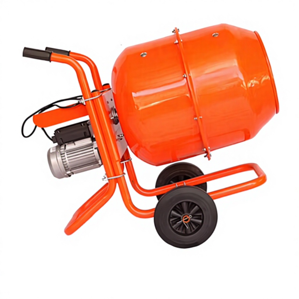 새로운 휴대용 200L 모르타르 시멘트 콘크리트 모래  - Concrete Mixer Small 리뷰 및 가격