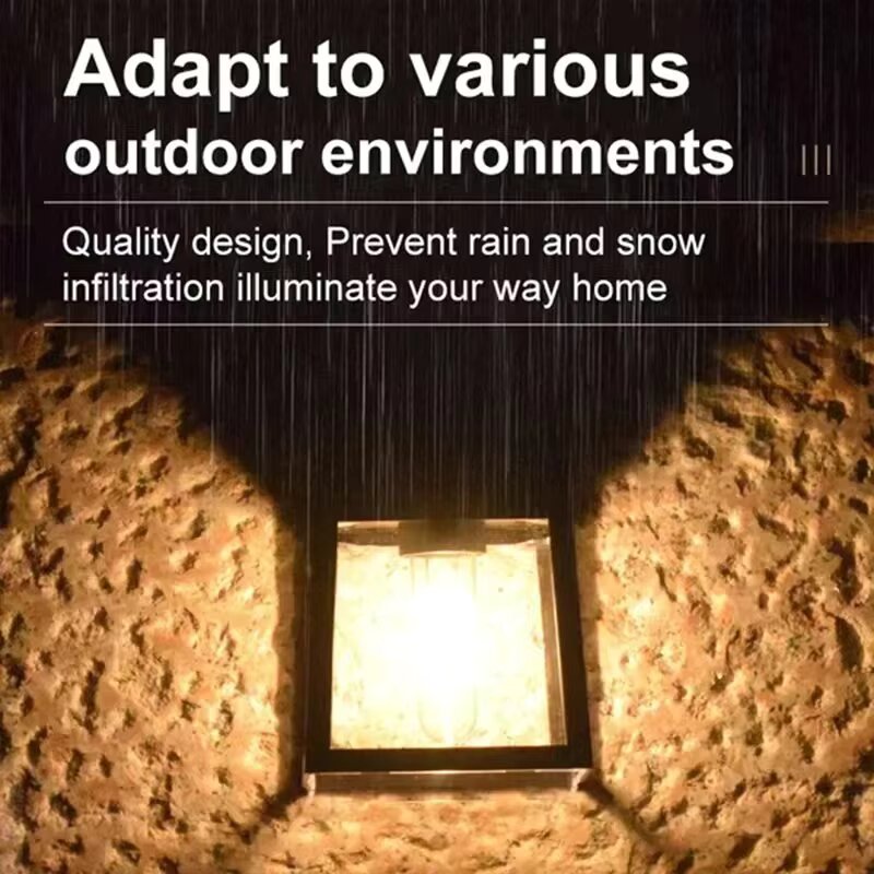 태양광 야외 방수 LED 벽등, 정원 마당 울타리 집  - Outdoor Power House 리뷰 및 가격
