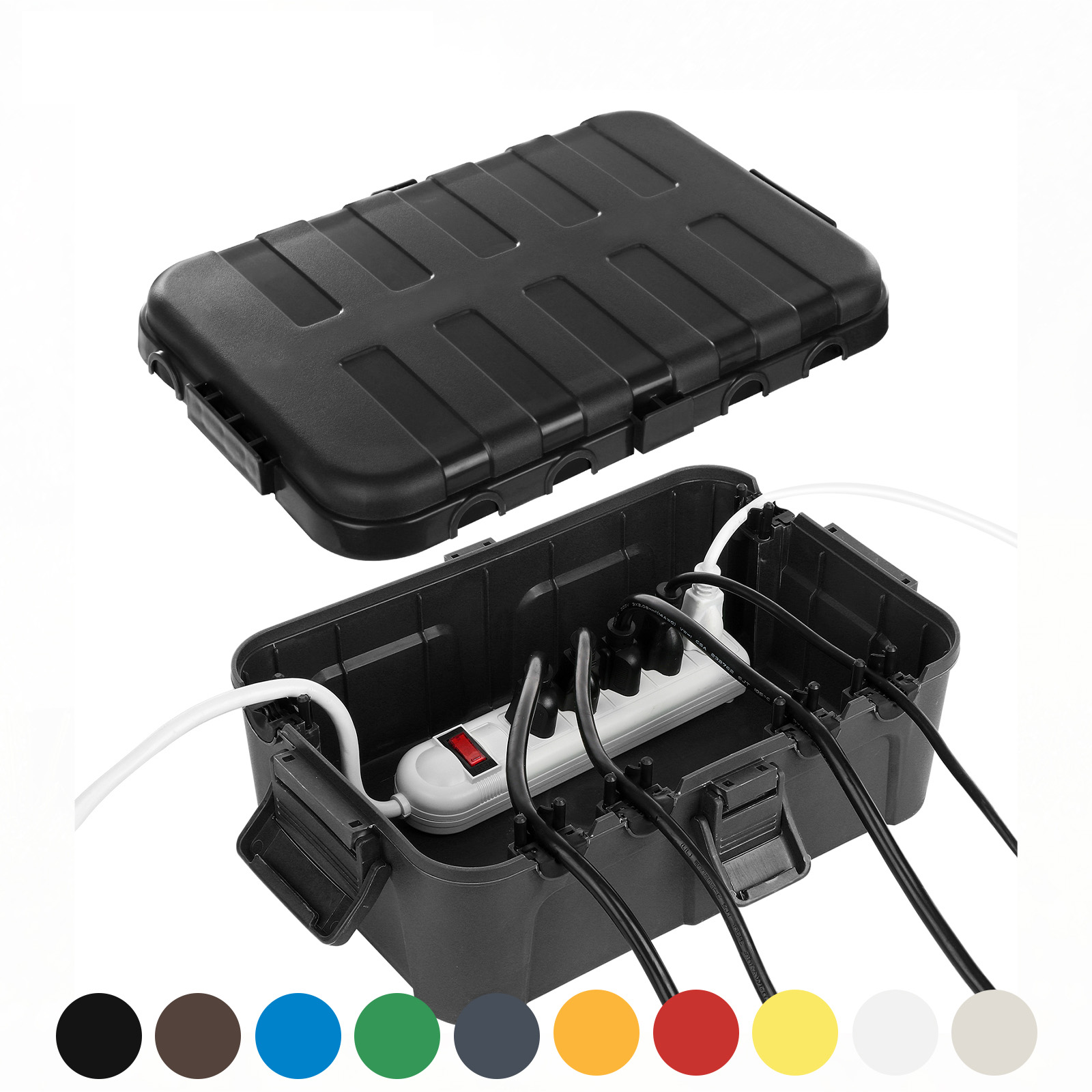 초대형 실외 전기 상자, 방수 연장 코드 커버 비바람에 - Outdoor Power Port 리뷰 및 가격