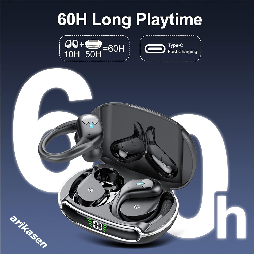 Bluetooth 5.3 헤드폰 진정한 무선 이어 버드 - Outdoor Power Lead 리뷰 및 가격