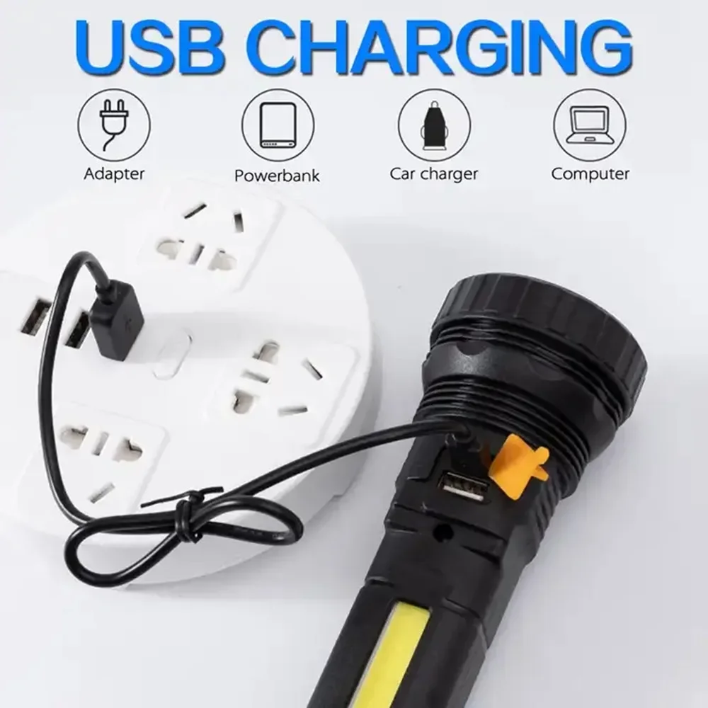 1PC 다기능 태양열 LED 손전등 야외 장거리 토치  - Outdoor Power Bank 리뷰 및 가격