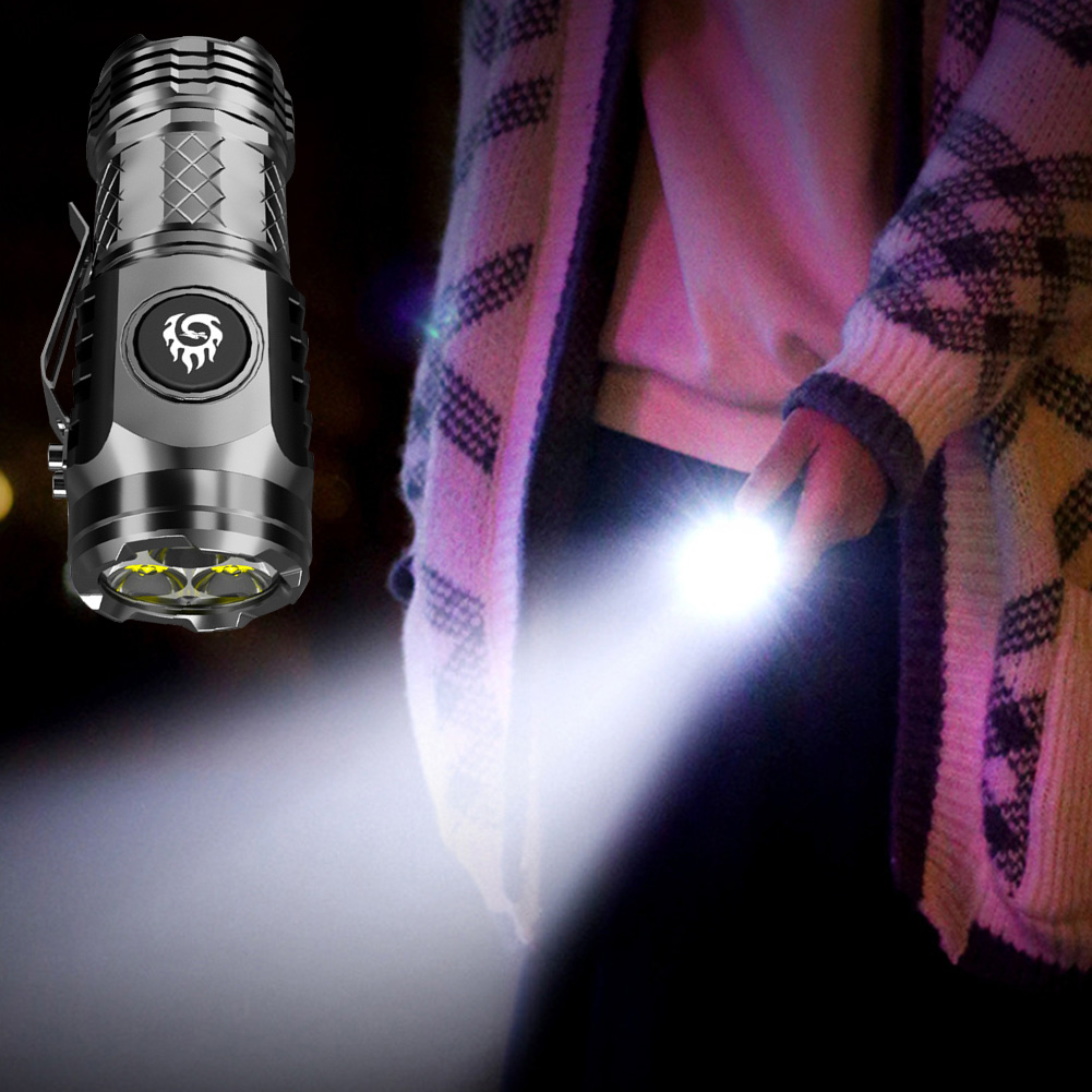 고출력 전술 플래시 라이트 3LED 미니 키체인 토치  - Outdoor Power Supply 리뷰 및 가격